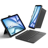 Inateck iPad Air 11 Zoll Hülle mit Tastatur für iPad Pro 11 Schwarz