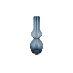 Peill+Putzler Vase , blau , Glas  , Maße (cm): H: 45  Ø: 16