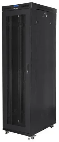 Lanberg FF01-8047-23BL Rack 47U Freistehendes Gestell Schwarz