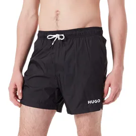 Hugo Badeshorts mit Label Print Modell 'HAITI', Black, S