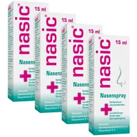 Klosterfrau Nasic Nasenspray Set 4 x 15 ml