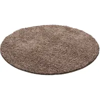 Ayyildiz Life Shaggy 1500 Hochflorteppich 80 cm mokka