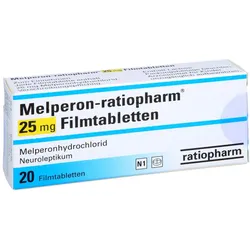 Melperon-ratiopharm 25 mg Filmtabletten 20 St