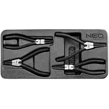 Neo Tools Sicherungsringzange 4 tlg.