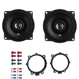 EHO JBL Stage1 51F Auto Lautsprecher Boxen 300 Watt 13 cm 2 Wege Koax passend für Mercedes Vito (W639) ab 2003 Türen Front