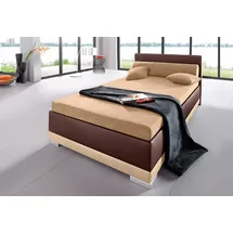 MAINTAL Polsterbett 97 x 211 cm Braun