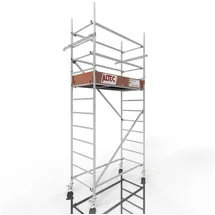 Altec Rollfix 2.0 400 Arbeitshöhe 4m, mit Wandanker und Ø 125mm Rollen