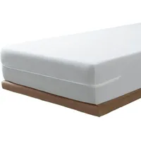 Savel Matratzenbezug mit Reißverschluss 100 x 200 cm Weiß