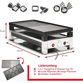 Solis 5 in 1 Table Grill