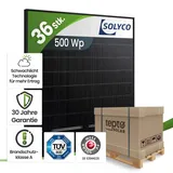 Solyco 500Wp R-BG 108h.5 Bifazial Heterojunction Fullblack (Palette)