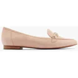 Leder Loafer - Damen - pink
