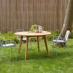 Outdoor Tisch Mila aus Teakholz 120
