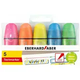 Eberhard Faber Mini Textmarker 5 St. Mehrfarbig