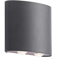 Lindby - Gatlin 4 Außen Wandleuchte Dark grey - cm - 14 cm - 13 cm