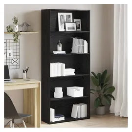 vidaXL Bücherregal 80 x 30 x 189 cm Schwarz