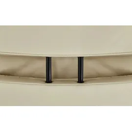 Stressless Relaxsessel Reno Leder 88 x 108 x 78 cm creme mit Hocker