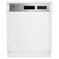 Beko BDSN28460X Teilintegrierter Geschirrspüler (teilintegrierbar, 598 mm)