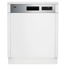 Beko BDSN28460X Teilintegrierter Geschirrspüler (teilintegrierbar, 598 mm)