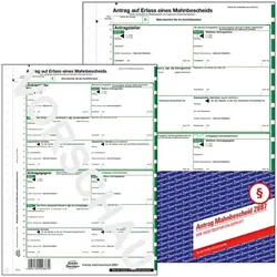 Avery Zweckform Formularvordruck »Antrag auf Mahnbescheid«, 21x29.7 cm