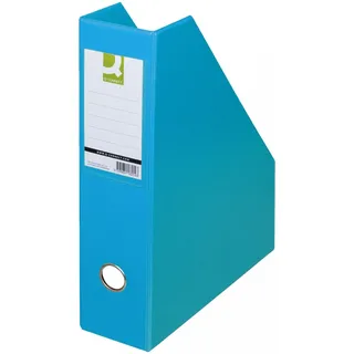 Q-Connect Stehsammler A4 76mm hellblau