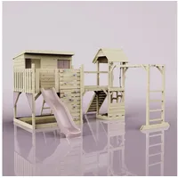 OUTDOORTOYS Spielturm Isak Altrosa