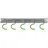 Floraworld Geräteleiste Aluminium 40 cm mehrfarbig