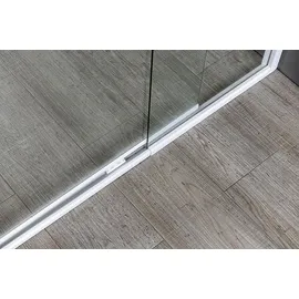 Aqualine Amico Dusch-Drehtür 104 x 185 cm Klarglas
