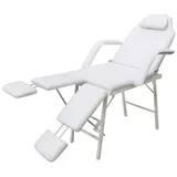 Tidyard Kosmetikliege klapbar Behandlungsliege Salon-Bett Behandlungsstuhl 76 x 65 x 24 cm Mit Verstellbare Rückenlehne & 2 separat verstellbaren Beinstützen,2 abnehmbare Armlehnen & Kopfpolster