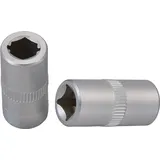 tecwerk Adapter Antriebs-4-KT.1/4 Zoll Antriebs-6-KT.1/4 Zoll L.25 mm