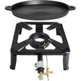 All'Grill Gaskocher-Set inkl. Gusseisenpfanne (303011)