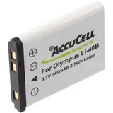AccuCell Kamera Akku kompatibel zu Olympus Li-40B