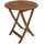 FRG Klapptisch Ø 65 x 72 cm Braun