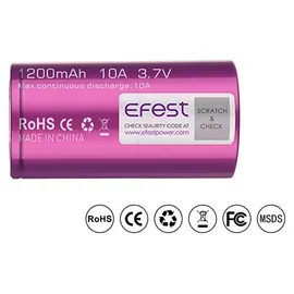 EFEST IMR18350 1200 mAh 1 St.