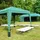 Relaxdays Pavillon Sandsäcke 4 Stück 0,3 x 0,3 x 0,3 m Grün/Schwarz