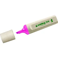 Textmarker Highlighter edding 24 EcoLine nachfüllbar rosa Packung mit 10 Stück