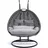 Home Deluxe Hängesessel Twin grau