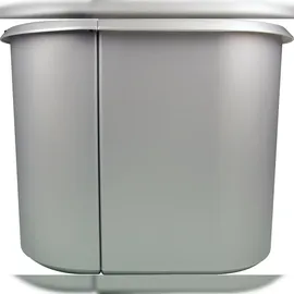 Helit Duo-System 20 l Schwarz, Silber