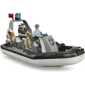 Bruder RAM 2500 Polizei Pickup mit Anhänger und Boot 2507 Spielzeugauto