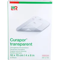 ToRa Pharma GmbH CURAPOR Wundverband steril transparent 10x15 cm