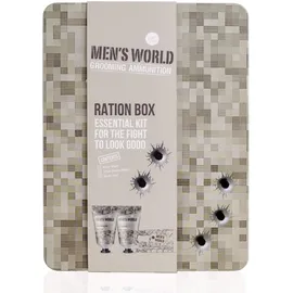 Accentra Geschenkset Men`s World, für Männer, Duschgel, After Shave Balsam, Multi-Tool in ansprechender Geschenkbox aus Blech
