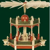 Erzgebirgische Volkskunst Richard Glässer GmbH Weihnachtspyramide Erzgebirge Richard Glässer Seiffen Pyramide Christi Geburt 1-stöckig, 86021