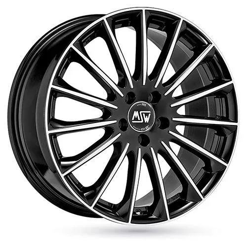 MSW (OZ) MSW 30 gloss black full polished 9.5Jx19 5x112 ET45
