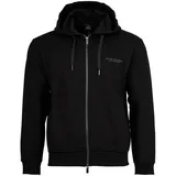 Armani Exchange Reißverschlusspullover Herren Schwarz XL