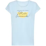 vivance dreams by lascana Pyjamaoberteil Blau 44/46