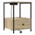 vidaXL Nachtschrank Sonoma-Eiche 42 x 41 x 56 cm Beige