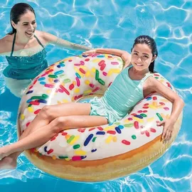 Intex Schwimmreifen Sprinkle Donut Tube, ab 9 Jahre, 114cm
