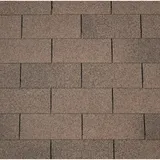 Easy Rechteck-Dachschindeln 80 x 33,6 cm Braun