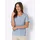 Classic Basics Sieh an! Kurzarm-Shirt in himmelblau-meliert | Gr.: 46