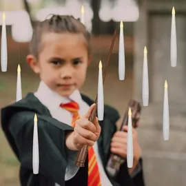 FHS International FHS LED Kerzen schwebend 10er-Set