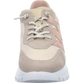 Wonders Sportliche Schnürschuhe für Damen, beige, 39 EU